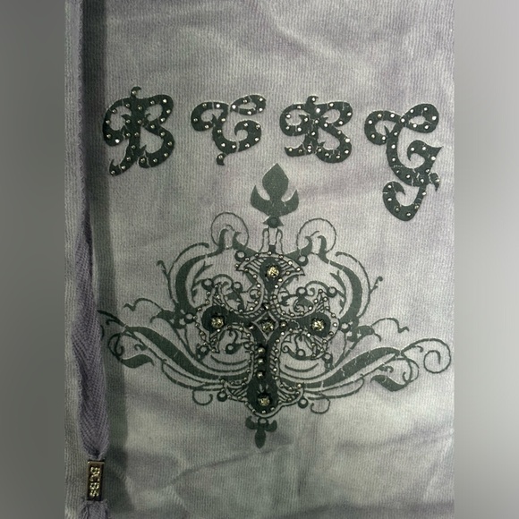 EUC Jeweled Velour Hoodie - Picture 4 of 10